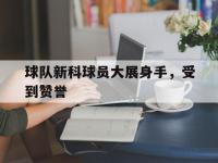 爱游戏登录app-球队新科球员大展身手，受到赞誉